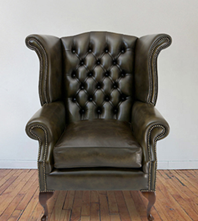 Winged Chairs Kent Kingsgate Furniture, Grey Leather Wingback Chair Recliner