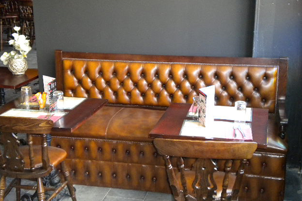 Bespoke banquette Seating