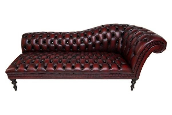 Walmer Leather Chaise Longue